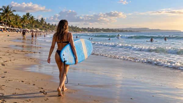 Trouvez les meilleurs spots de surf à Bali pour votre niveau